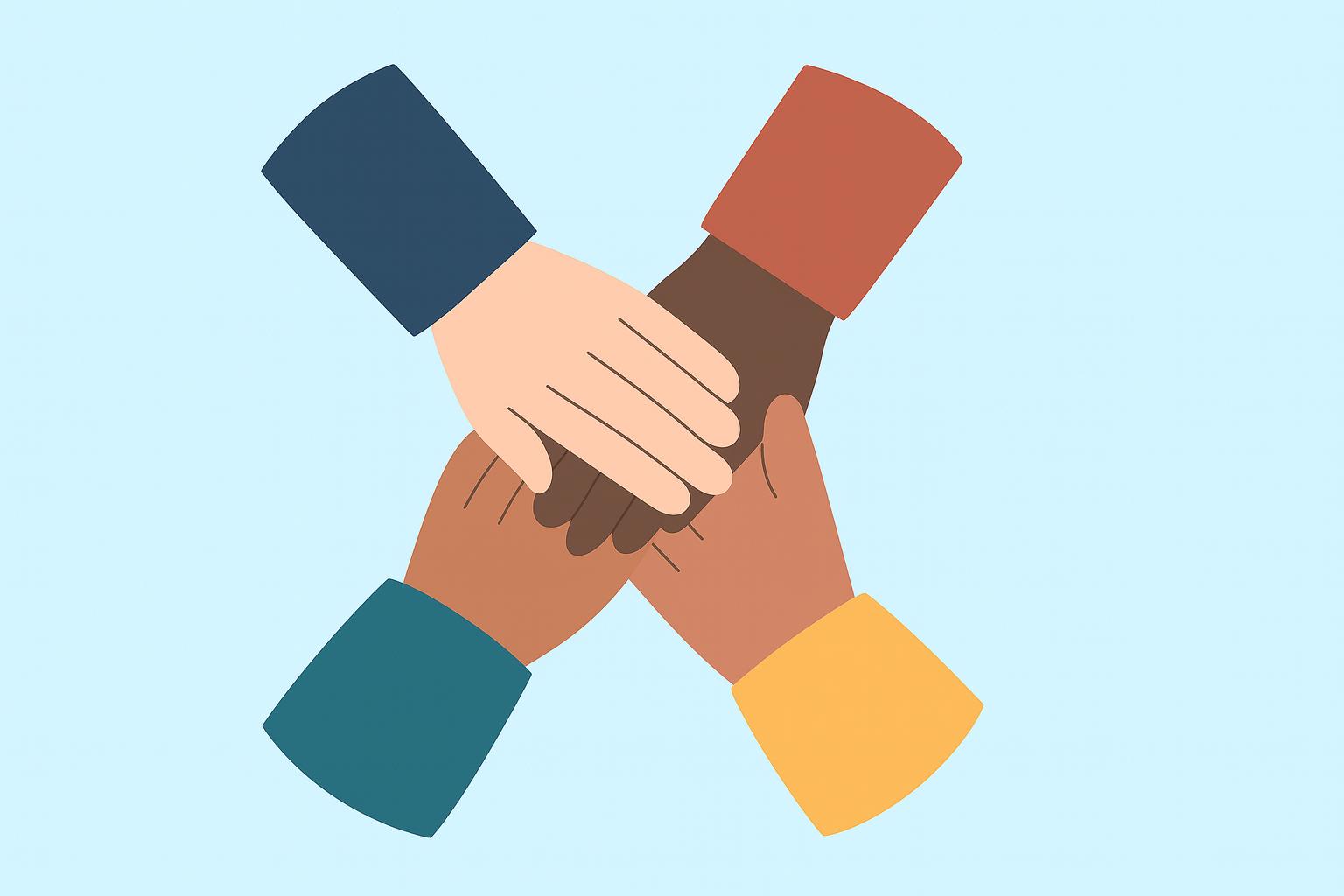 Support and funding illustration